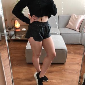 LF Faux Leather Shorts